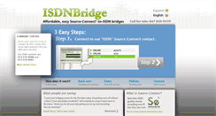 Desktop Screenshot of isdnbridge.com
